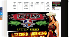 Desktop Screenshot of larrythelizardcustombaits.com